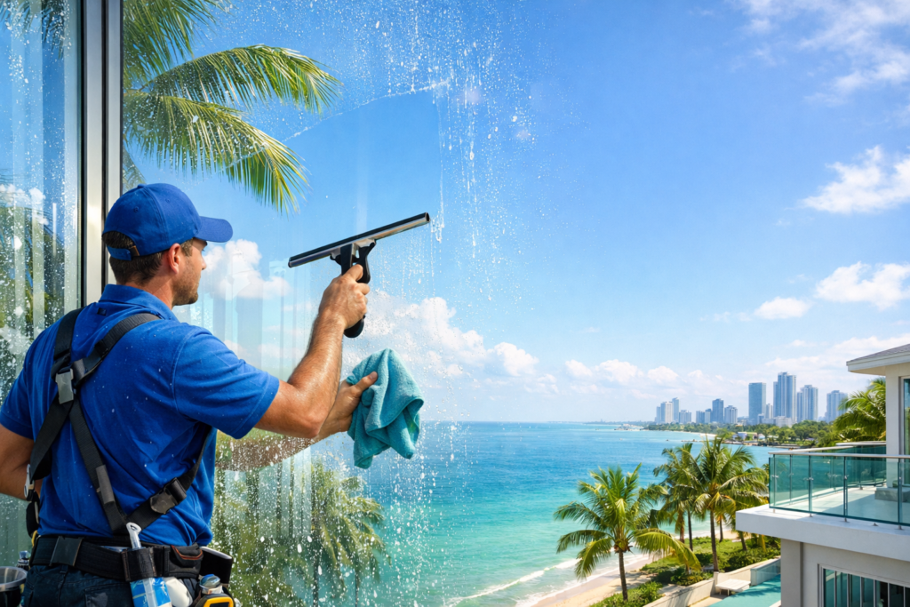 5 Best Window Cleaning Methods for Miami’s Climate