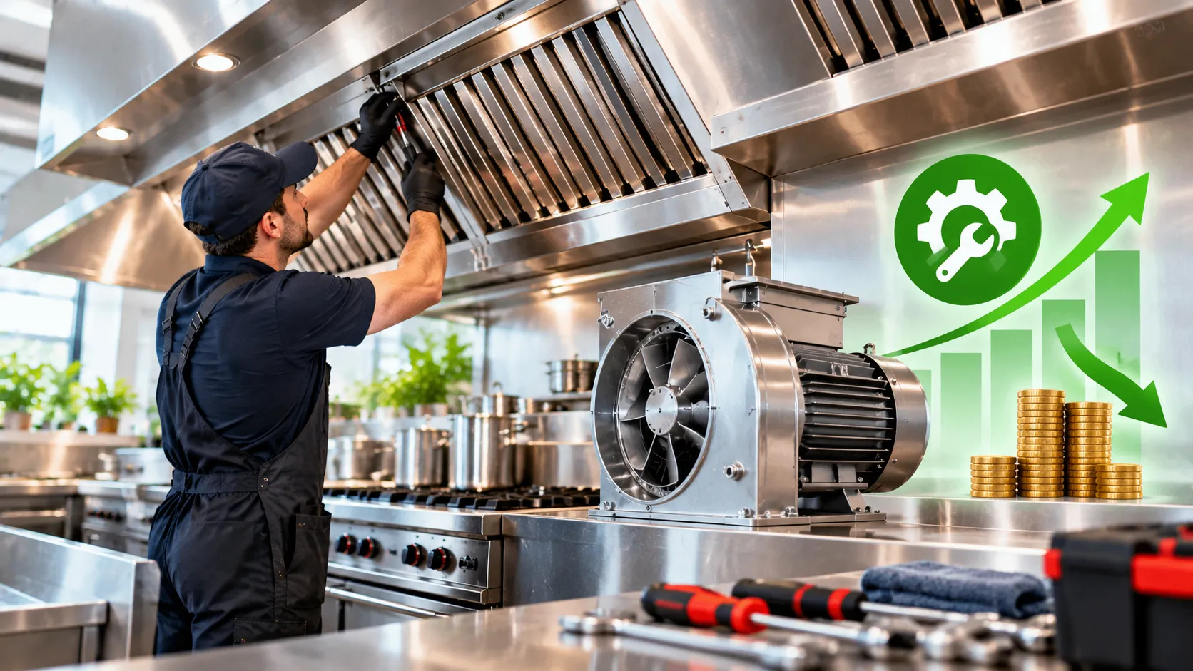 Industrial Kitchen Maintenance and Savings